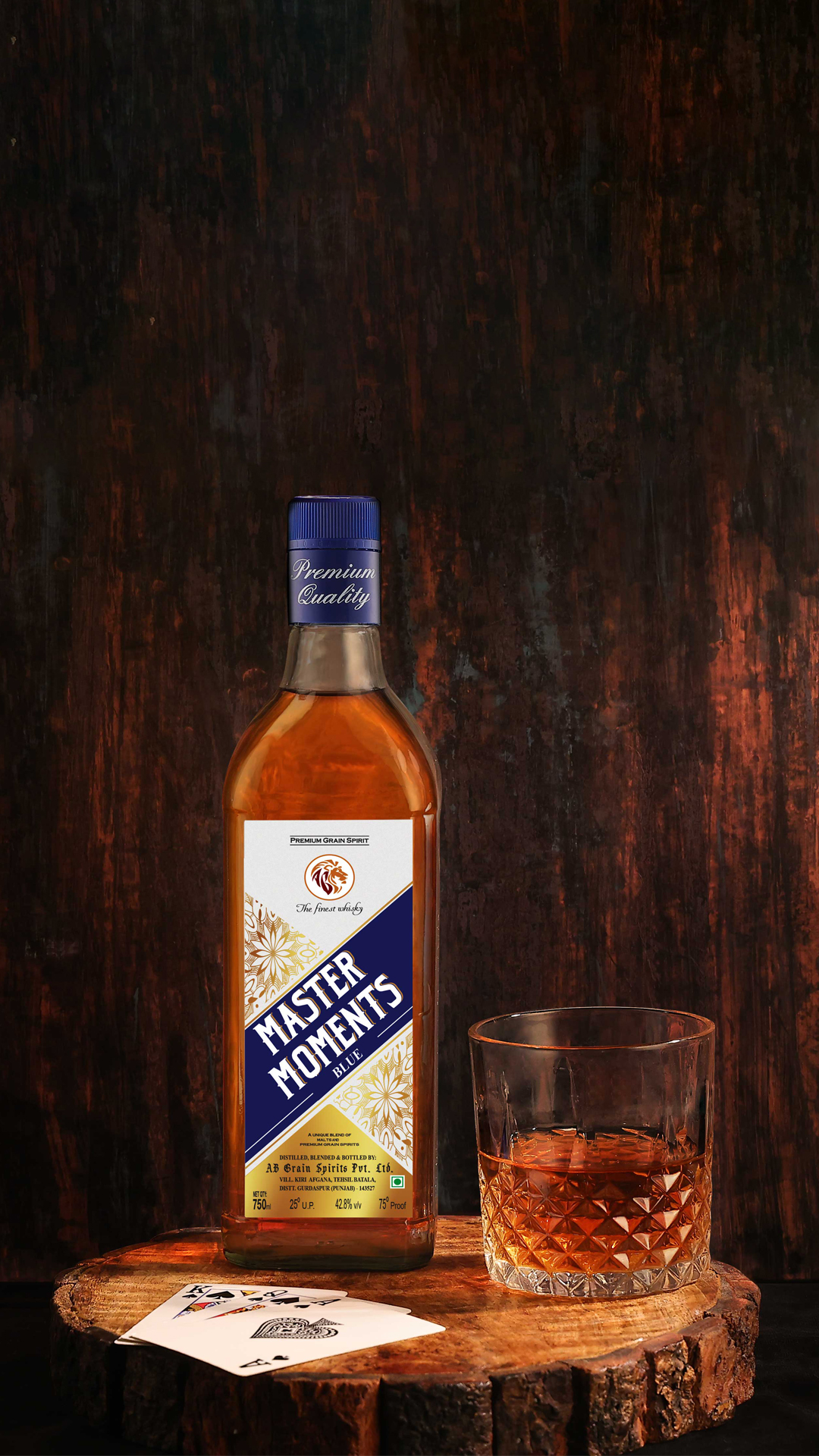 Master Moments Blue Whisky